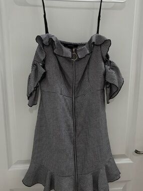Vintage Forever 21 Black & White Dress